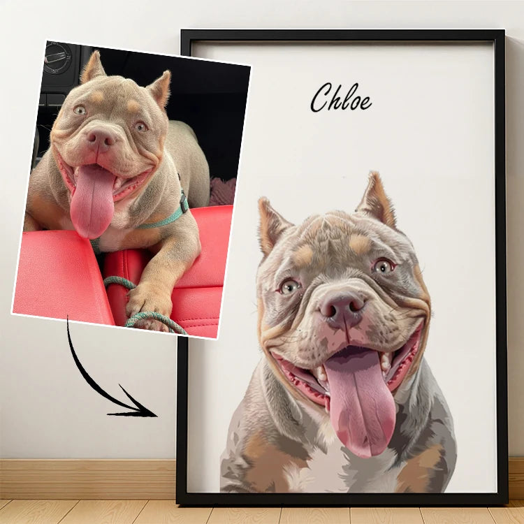 Memorial – Pet Lenticular Portrait