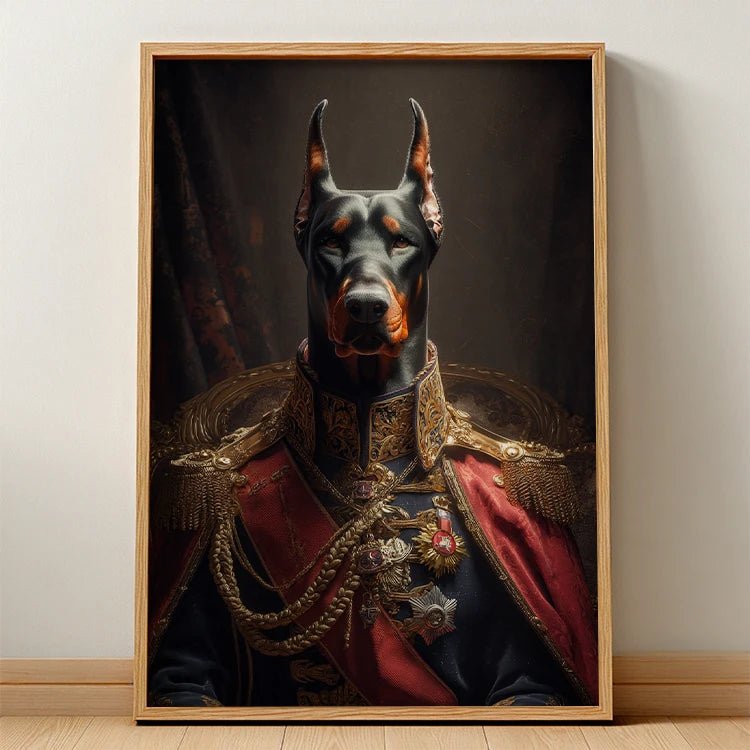 The General – Pet Lenticular Portrait - Lenticular Paw