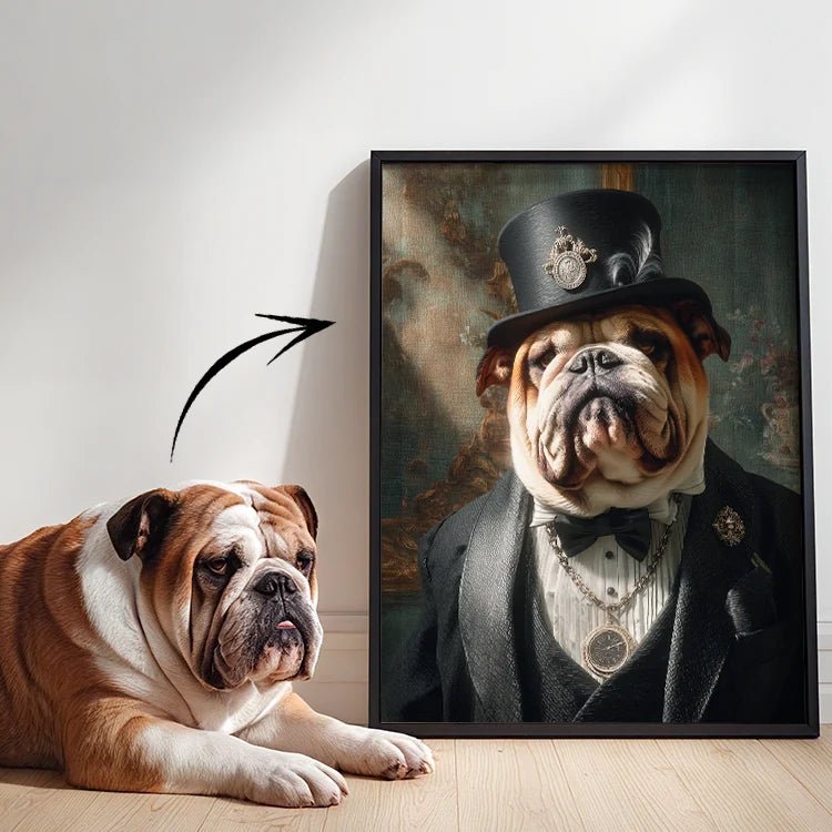 Victoria - Pet Lenticular Portrait - Lenticular Paw