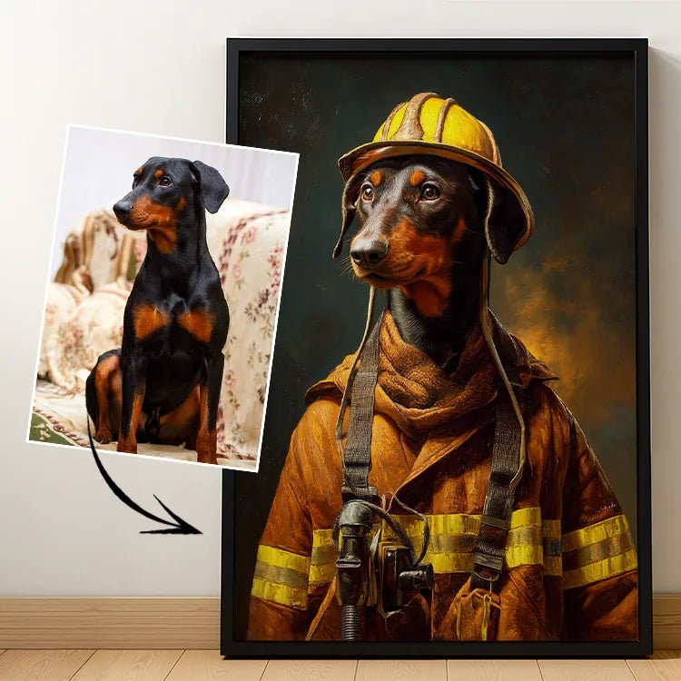 Everyday Heroes – Pet Lenticular Portrait - Lenticular Paw