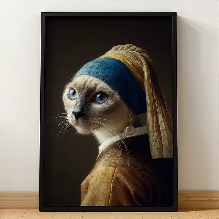 Famous painting – Pet Lenticular Portrait - Lenticular Paw