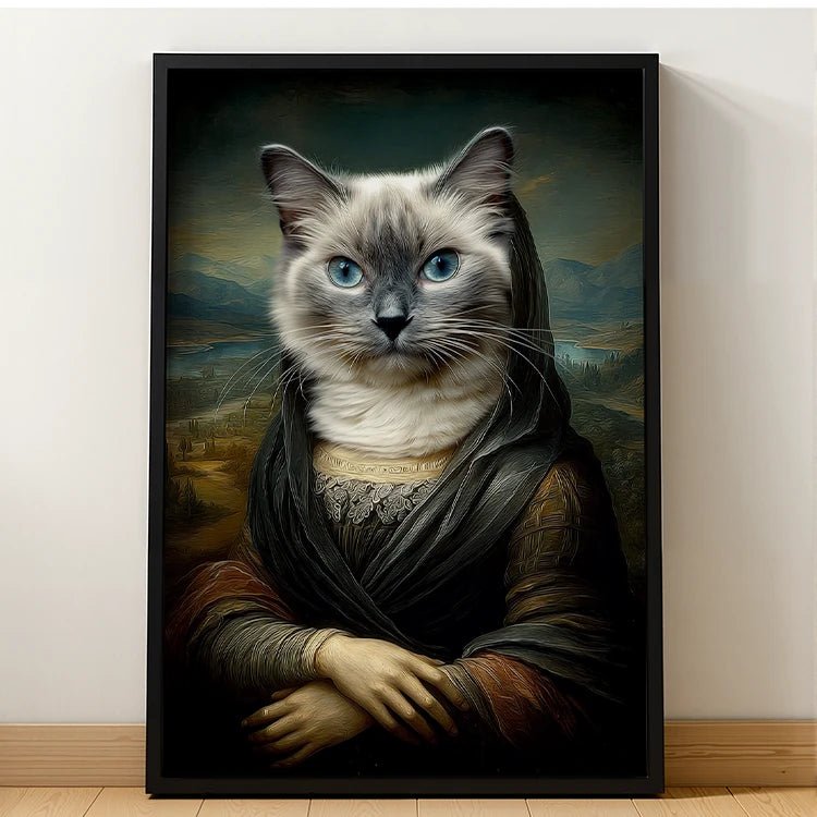 Famous painting – Pet Lenticular Portrait - Lenticular Paw
