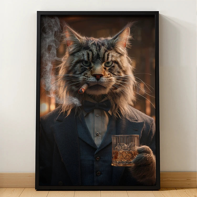 Godfather - Pet Lenticular Portrait