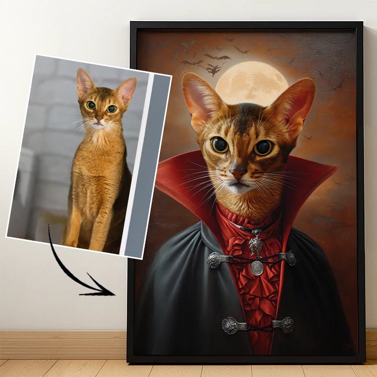 Halloween – Pet Lenticular Portrait - Lenticular Paw