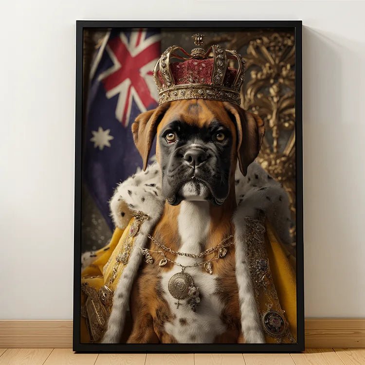 King - Pet Lenticular Portrait - Lenticular Paw