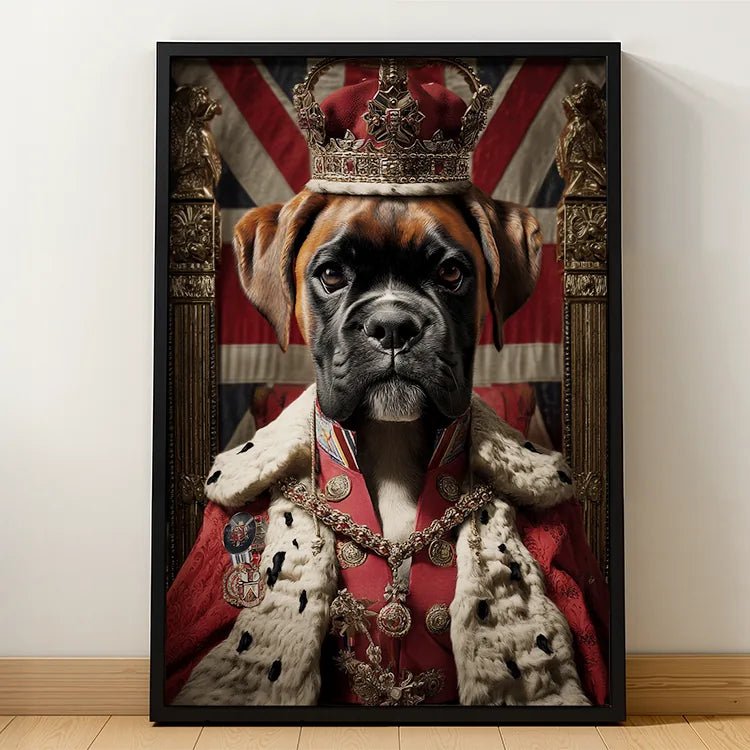 King - Pet Lenticular Portrait - Lenticular Paw