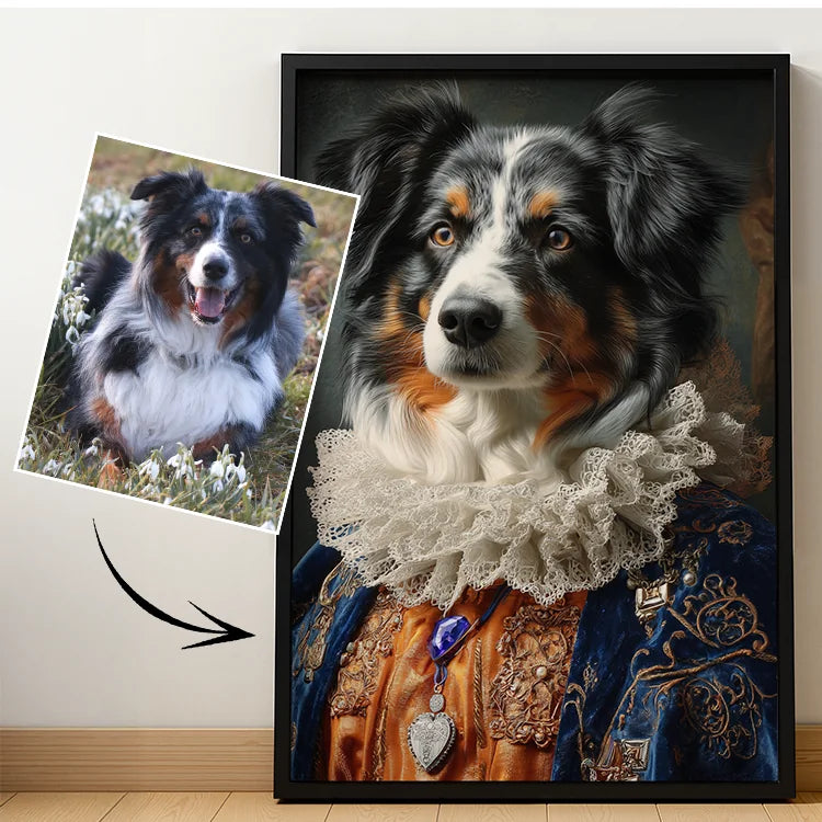 Renaissance Aristocratic – Pet Lenticular Portrait