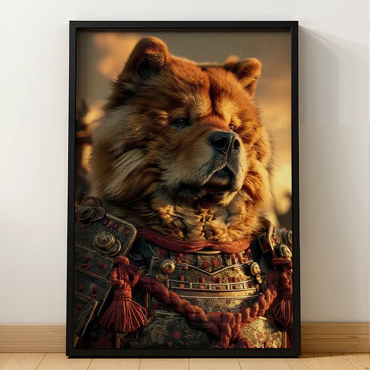 Samurai Spirit – Pet Lenticular Portrait - Lenticular Paw