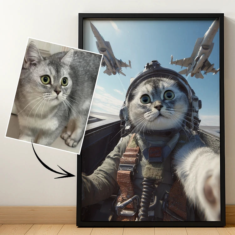 Soldier – Pet Lenticular Portrait
