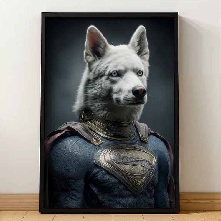 Superheroes – Pet Lenticular Portrait - Lenticular Paw