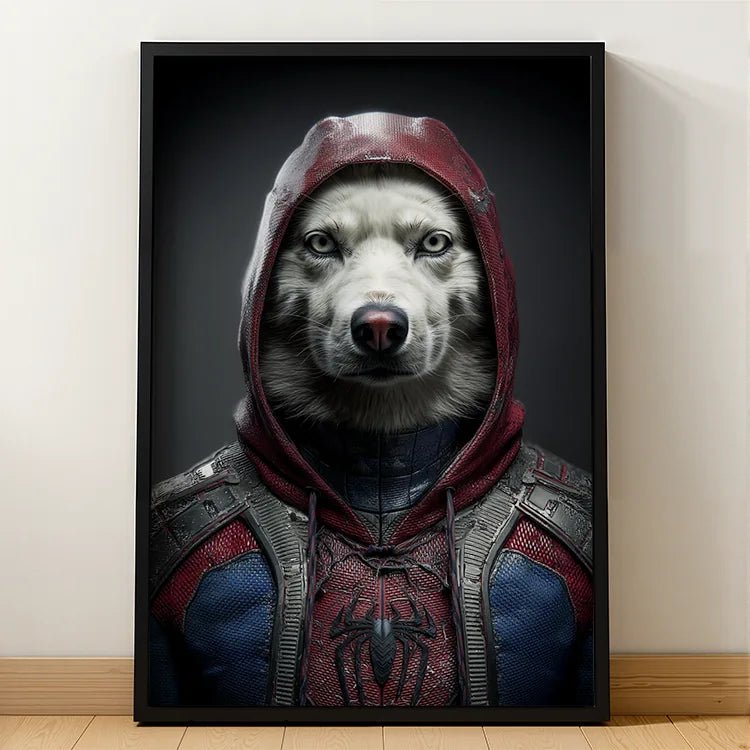 Superheroes – Pet Lenticular Portrait - Lenticular Paw