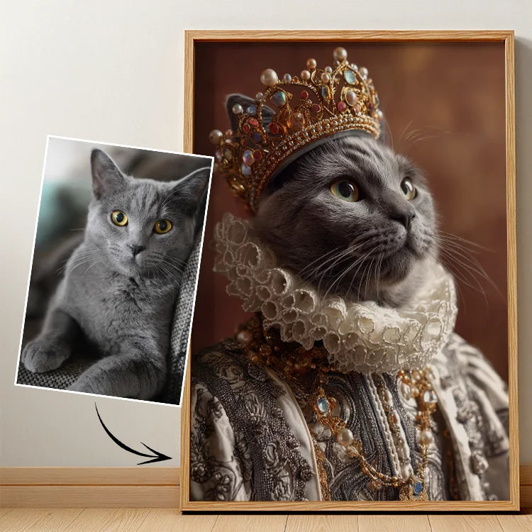The Count - Pet Lenticular Portrait