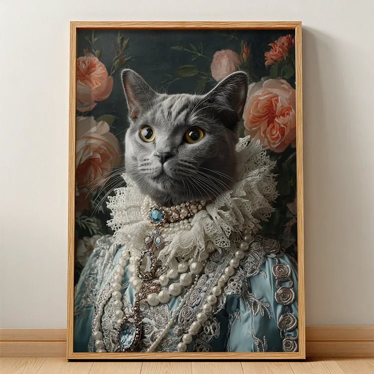 The Count - Pet Lenticular Portrait - Lenticular Paw
