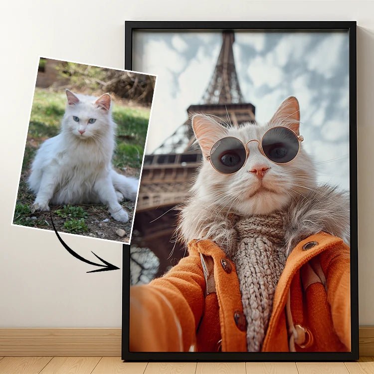 Travel – Pet Lenticular Portrait - Lenticular Paw