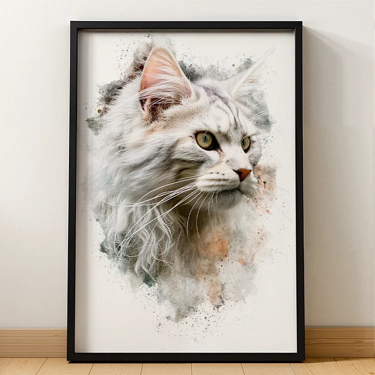 Watercolor – Pet Lenticular Portrait