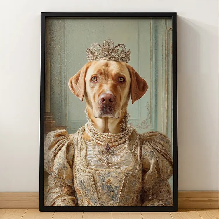 Princess · Custom Pet Lenticular Portrait - Lenticular Paw