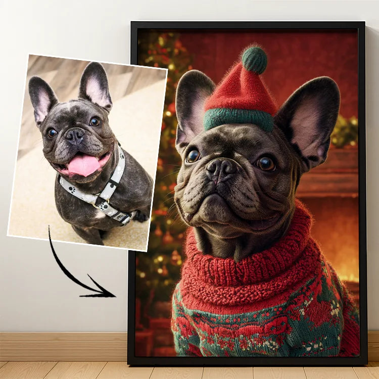 Christmas – Pet Lenticular Portrait
