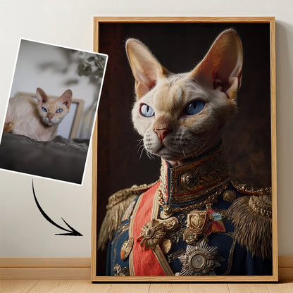Colonel – Pet Lenticular Portrait