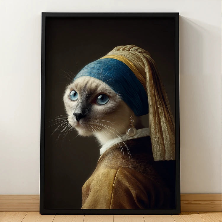 Cuadro famoso: Retrato lenticular de mascota