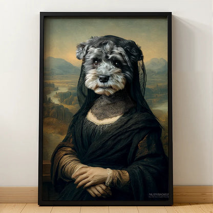 Cuadro famoso: Retrato lenticular de mascota