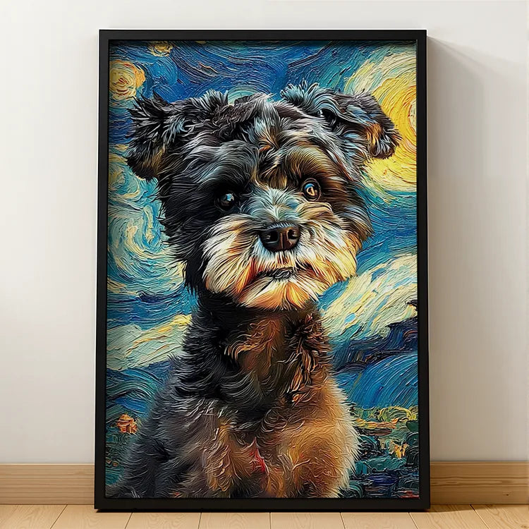 Cuadro famoso: Retrato lenticular de mascota