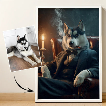 Godfather - Pet Lenticular Portrait