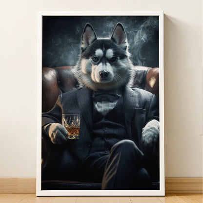 Godfather - Pet Lenticular Portrait