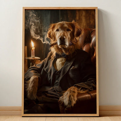 Godfather - Pet Lenticular Portrait