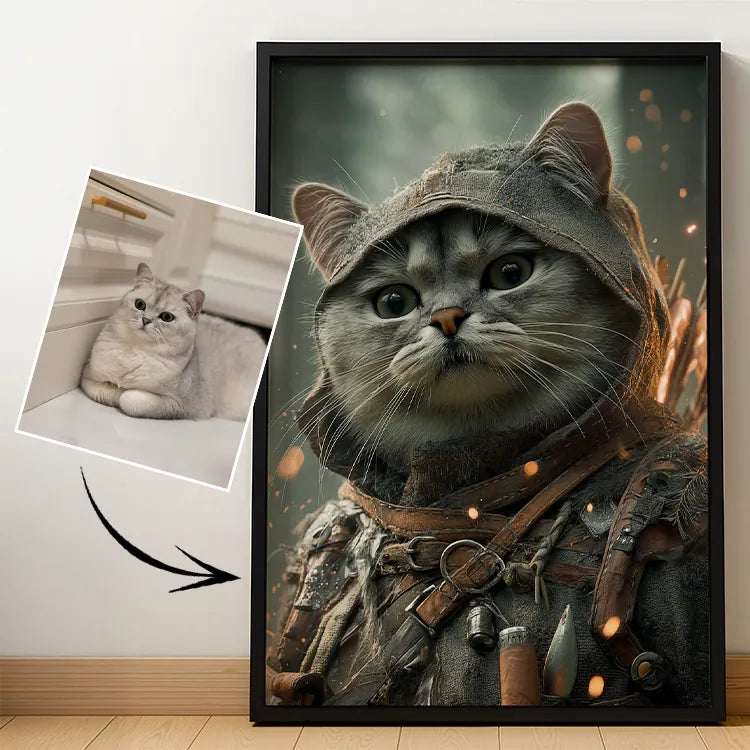 Guardián – Retrato lenticular de mascota