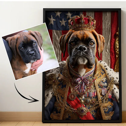 King - Pet Lenticular Portrait