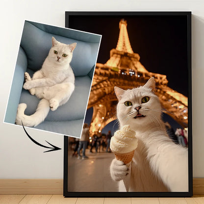 Night Tour – Pet Lenticular Portrait