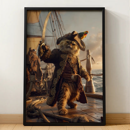 Pirate Captain - Pet Lenticular Portrait