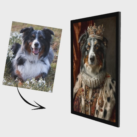 Renaissance Aristocratic – Pet Lenticular Portrait