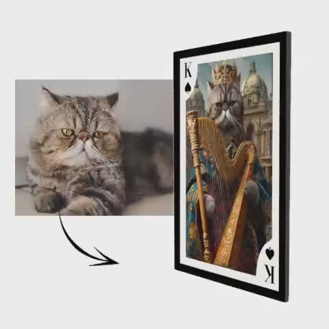playing cards – Pet Lenticular Portrait