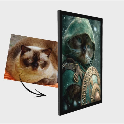 Guardián – Retrato lenticular de mascota