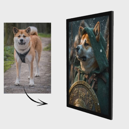 Guardián – Retrato lenticular de mascota