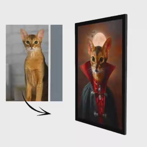 Halloween – Pet Lenticular Portrait