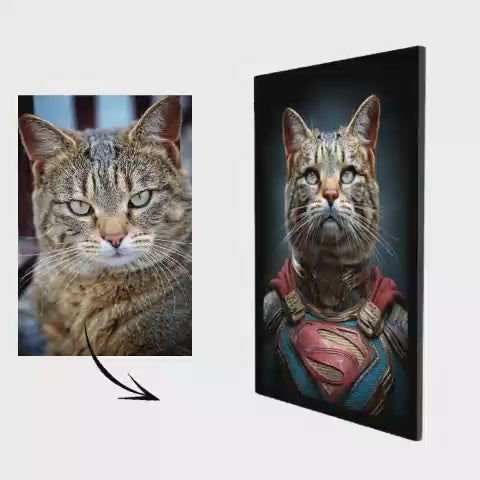 Superheroes – Pet Lenticular Portrait