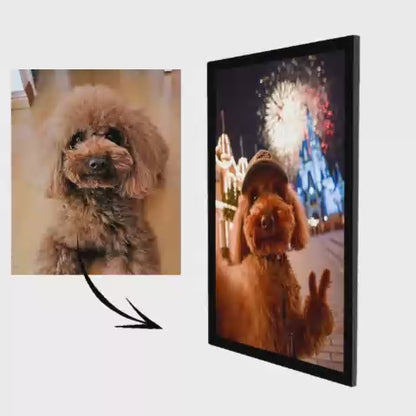 Night Tour – Pet Lenticular Portrait