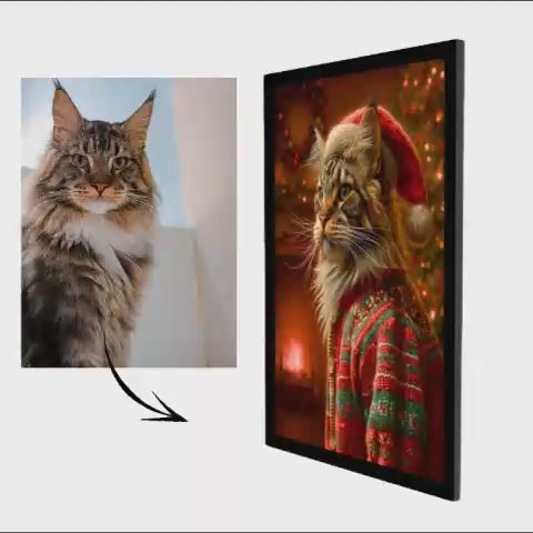 Christmas – Pet Lenticular Portrait