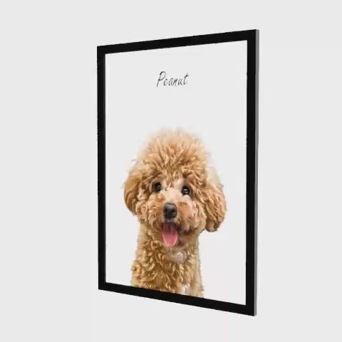 Memorial – Pet Lenticular Portrait