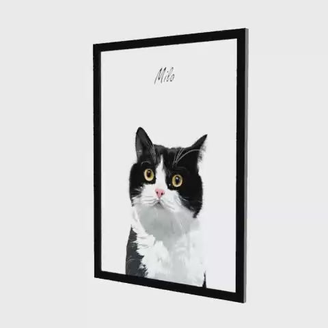 Memorial – Pet Lenticular Portrait