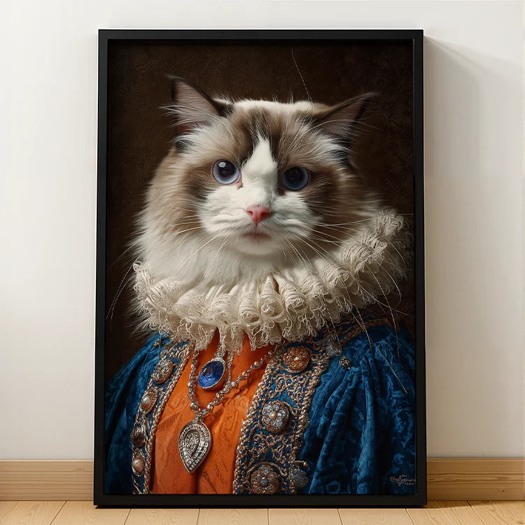 Renaissance Aristocratic – Pet Lenticular Portrait