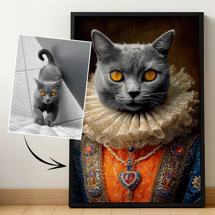 Renaissance Aristocratic – Pet Lenticular Portrait