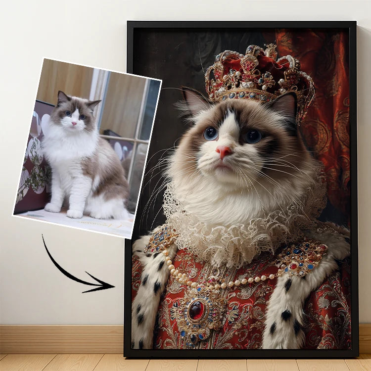 Renaissance Aristocratic – Pet Lenticular Portrait
