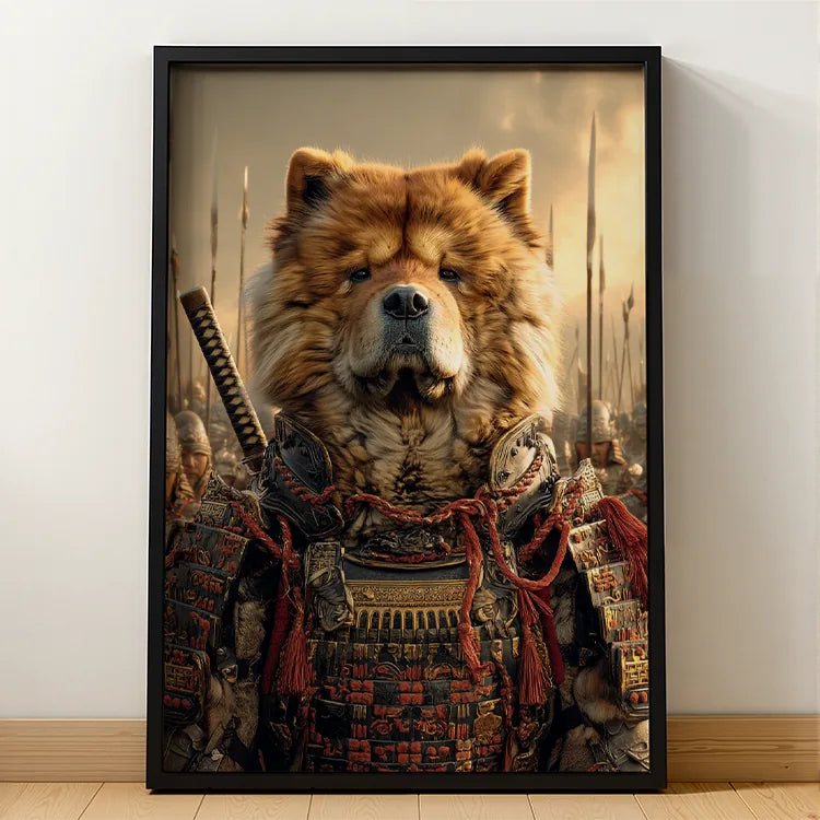 Samurai Spirit – Pet Lenticular Portrait