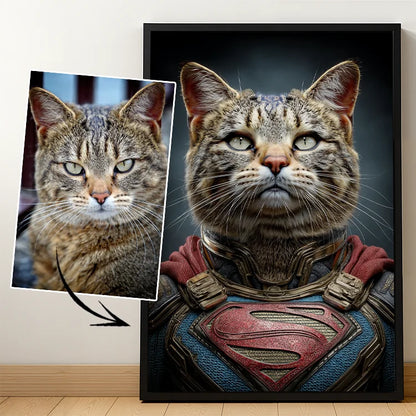 Superheroes – Pet Lenticular Portrait