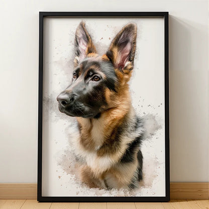 Watercolor – Pet Lenticular Portrait
