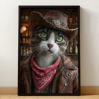 Western Cowboy – Pet Lenticular Portrait